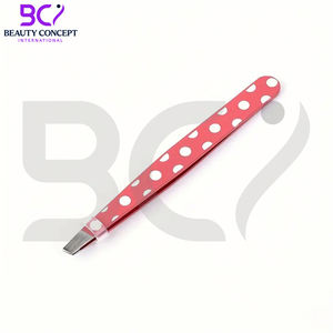 Pinzas de Precisión Duraderas con Punta Inclinada de Acero Inoxidable, Kit de Herramientas para Depilación y Cuidado Personal, para Cejas, Barba y Aplicación de Maquillaje - Product Image 6