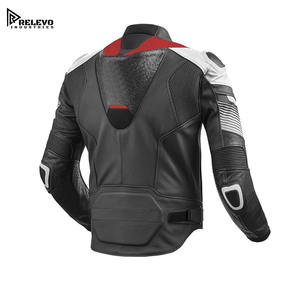 Nouvelle Veste de Moto en Cuir Respirante et Coupe-Vent pour Hommes Grande Taille, Design Personnalisé, Prix Bas - Product Image 6