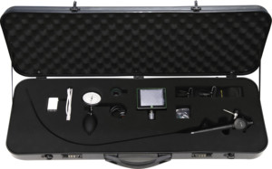 Sistema de Broncoscópio Eletrônico Veterinário com Vídeo para Intubação Visual e Endoscopia Flexível para Exame de Aspiração de Vias Aéreas em UTI Animal - Product Image 5