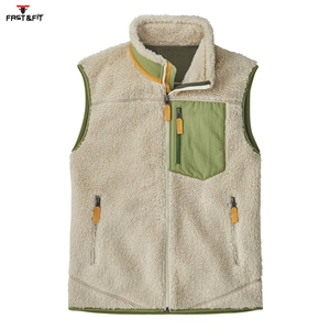 Chaleco Polar Personalizado con Logotipo, Chaqueta sin Mangas de Lana Otoñal, Impermeable y Cortavientos - Product Image 2