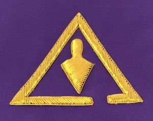 Council Crown Cap Case Purple Trowel Low MOQ Servicio OEM Masonic Cap Case - Product Image 4