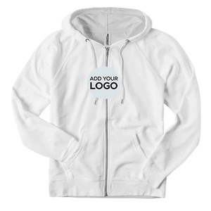 เสื้อฮู้ดสวมหัวขนแกะผู้ชายมีกระเป๋าซิป - Product Image 6