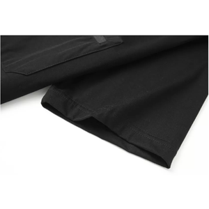 Tenue de style moderne pour hommes T-shirt surdimensionné et short mi-long de coupe décontractée Tissu doux et respirant pour l'été - Product Image 4