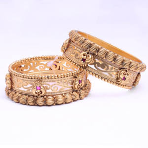 ขายส่งกำไลเคลือบด้านแบบโบราณกำไลเจ้าสาวแบบดั้งเดิมของอินเดียกำไลเครื่องประดับแฟชั่น - Product Image 2