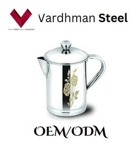 Vente à forte demande : Carafe en acier inoxydable, le mélange parfait de style et de fonctionnalité, carafe en acier pour la table, carafe en métal - Product Image 4