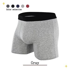 Vente en gros de caleçons pour hommes séchage rapide de haute qualité en tricot sans couture logo personnalisé doux respirant antibactérien taille basse - Product Image 5