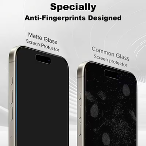 360 °   Protector de Pantalla de Privacidad de Ángulo Completo para <span class=keywords><strong>iPhone</strong></span>, Vidrio Templado Anti-Espía, Vista Frontal Clara HD - Product Image 3