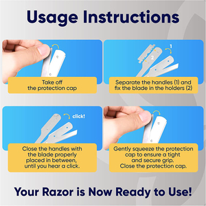 Rasoir de barbier de qualité supérieure à double tranchant Rasoirs manuels pour hommes adultes Rasoirs droits en acier inoxydable - Product Image 6