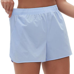 Shorts en molleton de sport décontractés taille haute pour femmes Nouveau short de planche respirant de conception solide avec cordon de serrage Street Wear Joggers - Product Image 6