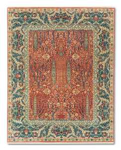 2025 Alfombras de lana anudadas a mano con patrón abstracto personalizables más vendidas Alfombras de lana fina disponibles - Product Image 4