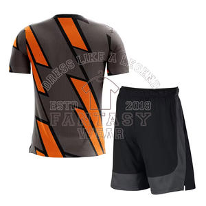 FANTASY WEAR 2026 Uniforme de Fútbol Personalizado al por Mayor con Logotipo, Conjunto de Camiseta y Pantalones Cortos de Fútbol de Secado Rápido, Uniforme de Fútbol Sublimado - Product Image 2