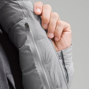 Veste chaude surdimensionnée personnalisée de haute qualité à la mode décontractée rétro pour hommes vente en gros de vestes bouffantes - Product Image 5