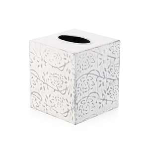 Soporte de pañuelos de metal galvanizado de estilo industrial con una estética inspirada en la granja y perfecto para agregar encanto rústico - Product Image 6