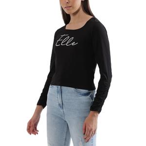 Camisetas de Verano con Estampado Personalizado para Mujer, 100% Algodón, Casual, Manga Larga, Cuello Redondo, Ajustadas, Transpirables - Product Image 4