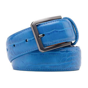 Cinturón de Hombre de Cuero de Primera Capa, Cinturones Casuales Vintage de Diseño Hecho a Mano con Hebilla de Pin, Cinturones de Cuero Genuino para Hombre - Product Image 5