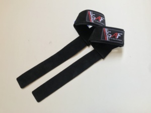 GAF Heavy Duty Fitness Acolchado Hilo de carbón de bambú Recto Levantamiento de pesas Deadlift Logotipo personalizado Levantamiento Correas de gimnasio - Product Image 5