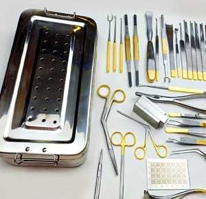 Juego de Instrumentos de Cirugía de Nariz para Rinoplastia de 53 Piezas, Instrumentos Quirúrgicos Ortopédicos, Kit de Metal Manual con Certificación CE - Product Image 2