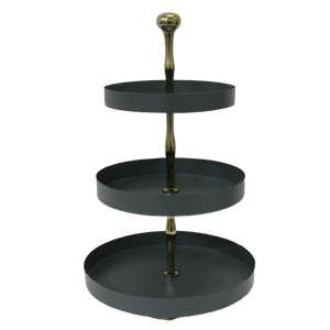 Wholesale Bulk Premium Quality Brass Plated Aluminium and Wood Large 3 <b>Tier</b> <b>Cake</b> <b>Stand</b> for Wedding Decoration - Product Image 5