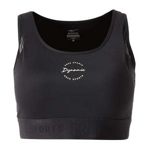 Sujetador Deportivo Ligero para Mujer ERKE, Negro, Tallas XS-XL, para Yoga y Ejercicio, con Estampado, Acolchado, Modelo 12223201226-001 - Product Image 1