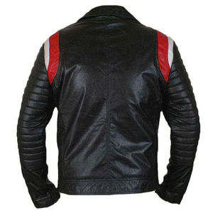 Chaqueta de Cuero de Invierno para Hombre, Corte Ajustado, Estilo Urbano, Tejido de Lona Ecológico e Impermeable, Superventas - Product Image 4