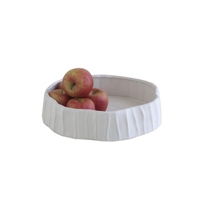 Cuenco para servir frutas con acabado de níquel de diseño Andcrafted, forma personalizada para artículos de catering para el hogar, cuenco decorativo para servidor de frutas - Product Image 3