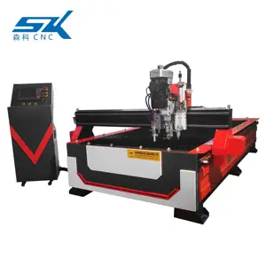 10mm carbon steel stainless steel cnc plasma cutting machine for engraving drilling cutting metal 1325 1530