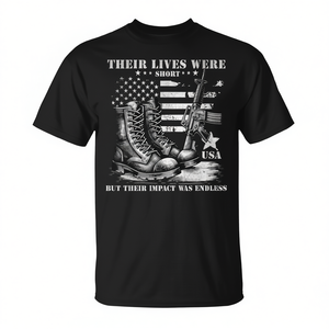 Memorial Day T-Shirt Celebrate Their Impact Lives - Product Image 2