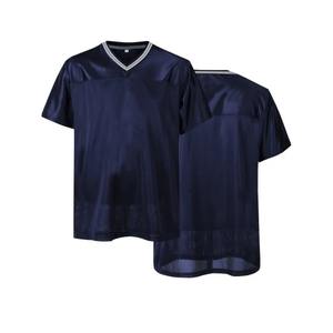T-shirt à col en V personnalisé avec motif de nom, maillot de football pour homme, chemises de football, impression colorée, t-shirt court d'été - Product Image 6