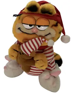 Toptan yüksek kaliteli Garfiled kedi peluş isteğe özel peluş oyuncak 'Halloween' peluş vaipattern desen hediye/dekorasyon