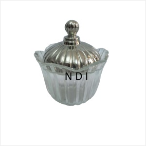 Ustensiles de cuisine pour la maison Restauration Utilisation Épices Stockage Pot Mason Avec Couvercle Couvercle Décor Forme Personnalisée Bocal Décoratif En Verre - Product Image 2