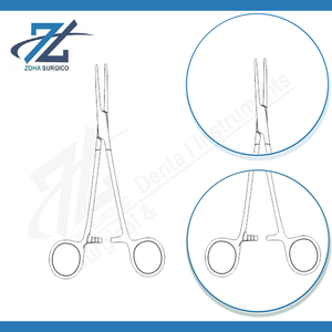 Abrazadera hemostática quirúrgica Manual Moynihan de 180mm, instrumento de acero inoxidable, caja de mordazas semiderradas rectas, fórceps para arterias articulares - Product Image 3