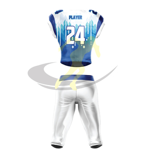Top Quality Football Gear Custom 100% Polyester Set Top-Design Breathable Shirt <b>Pant</b> for American Football Uniforms - Product Image 3