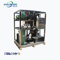 Machine à glace en tubes industrielle COLDPRO 3 tonnes pour la transformation alimentaire et les usines de produits de la mer