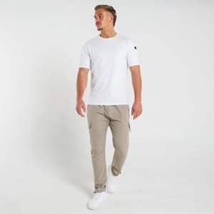 QUICK DRY t <b>shirt</b> for man Mens Essential Slim Fit Tee - <b>Short</b> <b>Sleeve</b> Design in <b>White</b> with Premium Cotton Fabric - Product Image 1