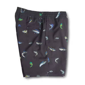 Pantalones cortos de pesca de alta calidad personalizados de Pakistán fabricante profesional 100% poliéster patrón sólido estilo de calle alta - Product Image 3