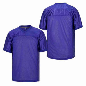 Ropa de calle de moda Retro Crop American Football Shirt Custom Sublimated Printing Mesh American Football Jersey - Product Image 3