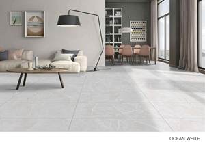 Azulejos de porcelana pulida esmaltada Digital de 600x1200mm con certificación ISO, efecto tallado en madera, decoración de suelo, interiores de supermercado - Product Image 2