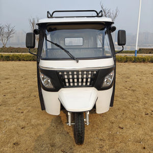 Tricycle <span class=keywords><strong>Électrique</strong></span> Passager 3000W 60V/72V Moteur Carrosserie Ouverte Rickshaw Tuk-tuk Adulte Charge Utile 800KG 5 Passagers Certifié CEE 10KW - Product Image 1