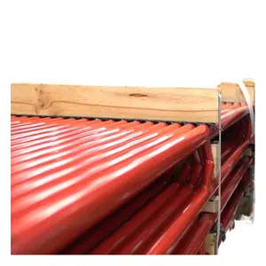 High Quality Prefab Pipes DN65 Red For Sprinkler Systems