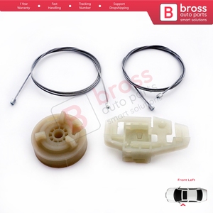 Kit de Reparación de Elevalunas BWR319, Puerta Delantera Izquierda para C3 MK1 FC FN 2002-2010, Hatchback de 5 Puertas, 9221AQ - Product Image 2
