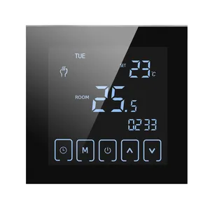 Convient pour le chauffage électrique ou l'eau WIFI thermostat intelligent compatible avec Amazon Alexa Google Home