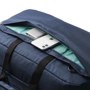 Bolsa Deportiva de PVC 600D Ligera y Resistente, Bolsa de Gimnasio de Gran Capacidad con Forro de Poliéster y Cierre de Cremallera para Viajes Cortos - Product Image 6