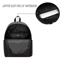 Tas Ransel Wanita Model Baru Anti Air Panel Surya Logo Kustom Grosir untuk Sekolah, Kuliah, Santai, dan Perjalanan Outdoor