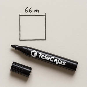 Marcador Permanente BIC con Punta Oblicua para Organizar Cajas y Mudanzas, Personalizado con su Logotipo, Pintura en Color sobre Papel - Product Image 2