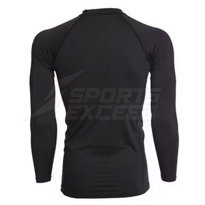 Rash Guard MMA de fabrication professionnelle meilleur matériel MMA Rash Guard 2025 dernière conception MMA Rash Guard - Product Image 2