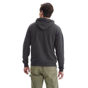 Sudadera con capucha de poliéster con bloque de color blanco M para hombre: ropa de calle diaria, ropa informal y activa asequible para hombres - Product Image 4