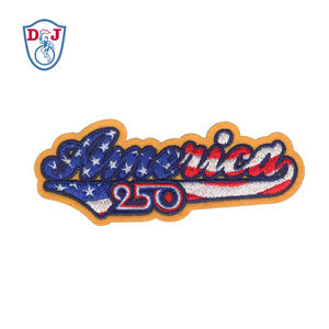 Parche bordado América 250 aniversario Estatua de la libertad evento insignia parche - Product Image 5