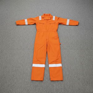 Chaleco de Seguridad Reflectante de Alta Visibilidad Personalizado OEM/ODM, Retardante de Fuego, Poliéster, ANSI Clase 1, Cintas Reflectantes LED, Overol para Hombre - Product Image 3