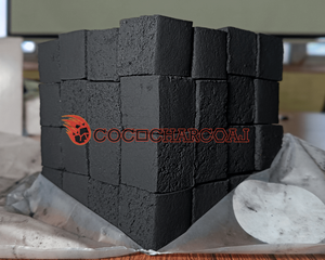Premium Export Grade Shisha Charcoal Cubes - Long Burning, Odorless, Eco-Friendly, White Ash Export Product - Product Image 4