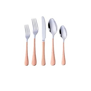 Ensemble de couverts de table en bois d'acacia et en acier inoxydable pour hôtel à bas prix à vendre ensemble de couverts de fantaisie avec vernis miroir - Product Image 3